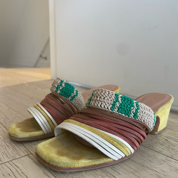 Rachel Comey colourblock slides - Picture 5 of 7